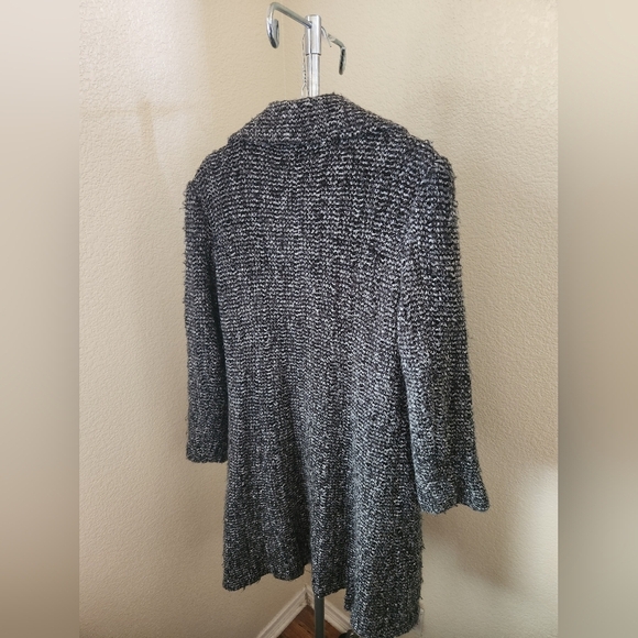 Adore Wool Pocketed Button Up Long Sleeve Coat - Picture 2 of 3